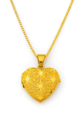 14kt Gold Starfall Heirloom Locket