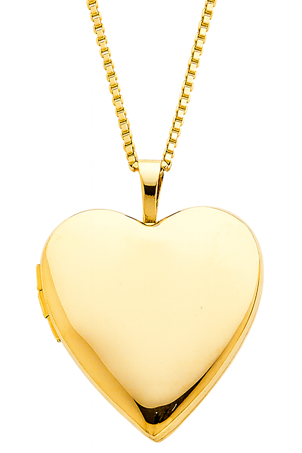 14kt Gold Eden Heart locket
