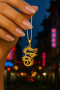 14KT Gold Eden’s Guardian Dragon