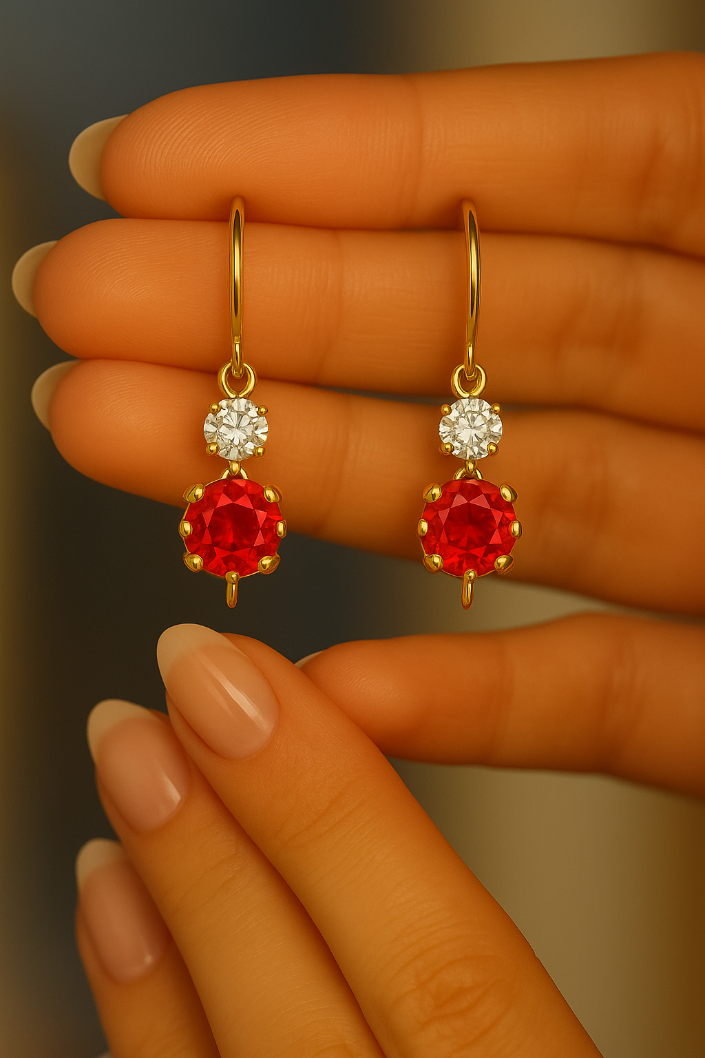 14kt Gold Eden’s Forbidden Flame Drops