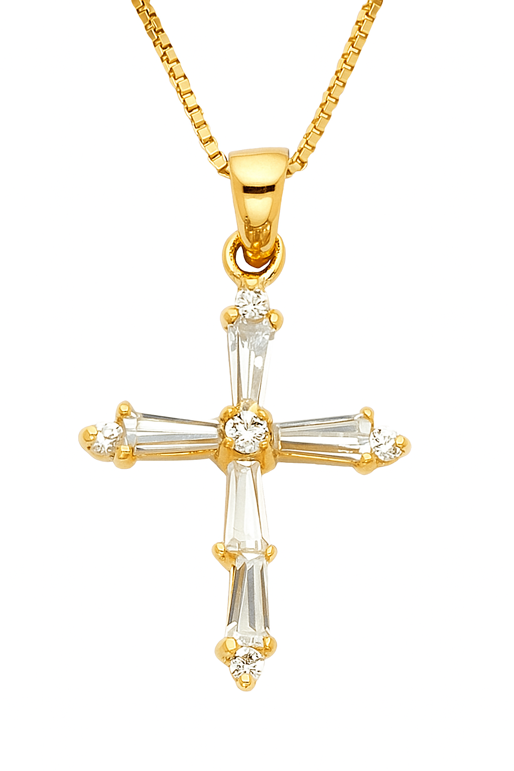 14KT Gold Celestial Grace Cross™