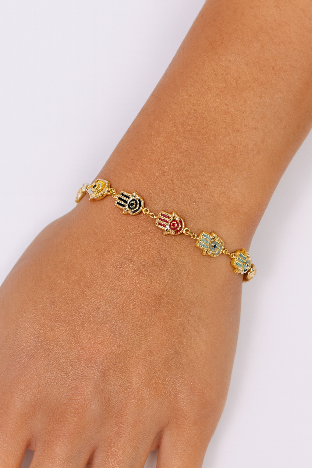 Eyes Wide Open Bracelet - 14KT Gold