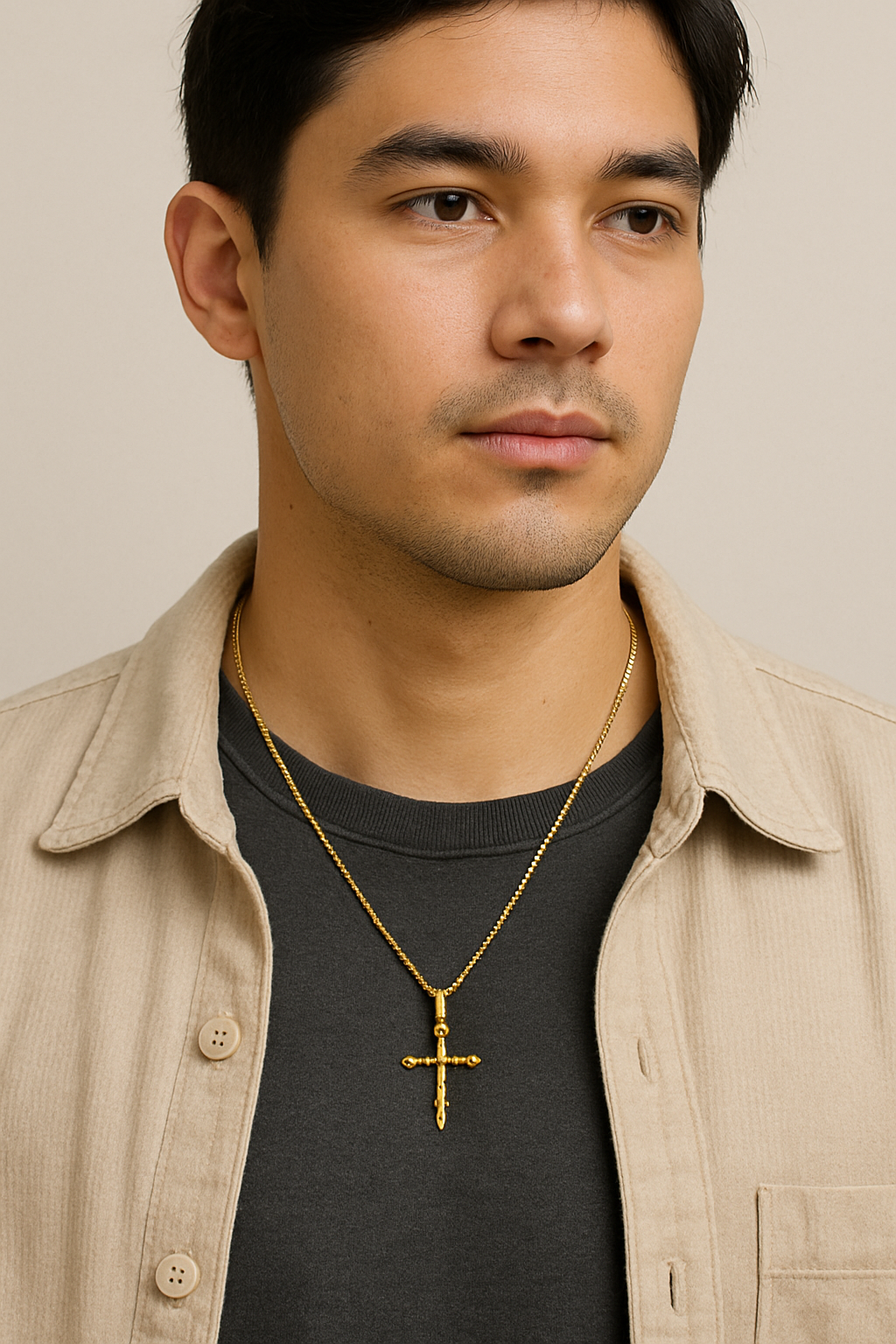 The Sovereign Knot Cross™ – 14KT Solid Gold