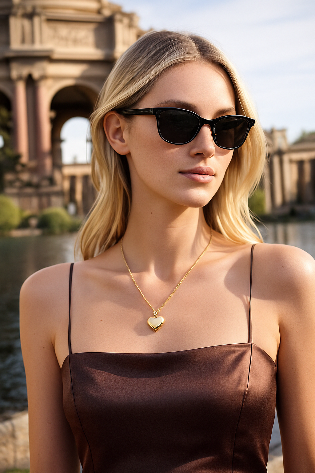 The 14kt Gold “Muse of My Heart” Pendant