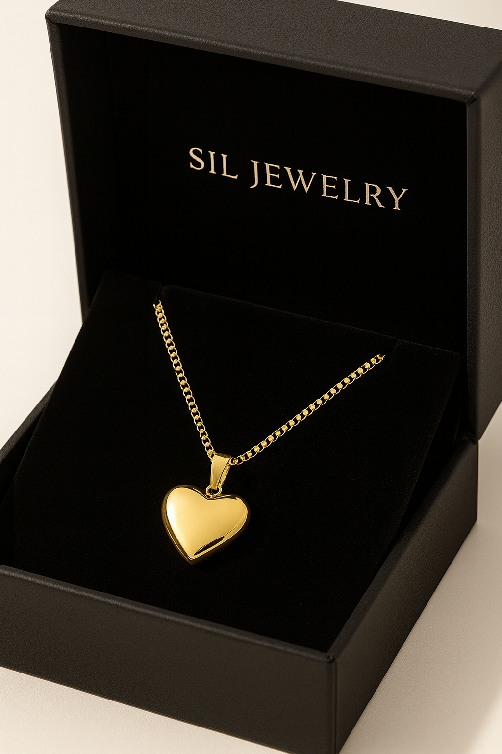 The 14kt Gold “Muse of My Heart” Pendant