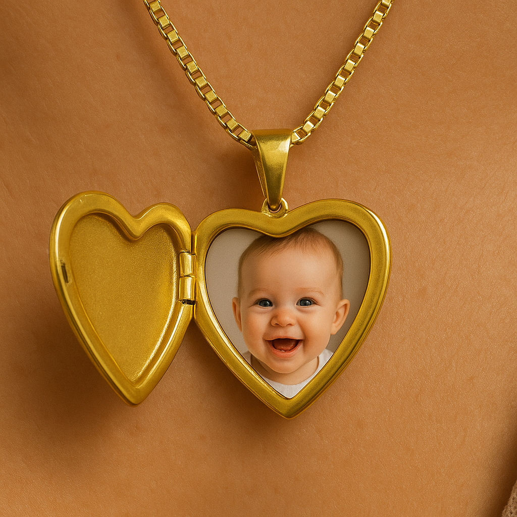 The 14kt Gold “Muse of My Heart” Pendant