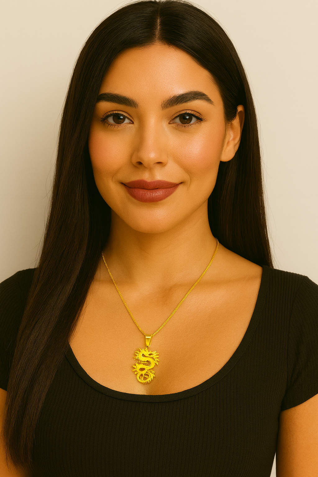 14KT Gold Eden’s Guardian Dragon