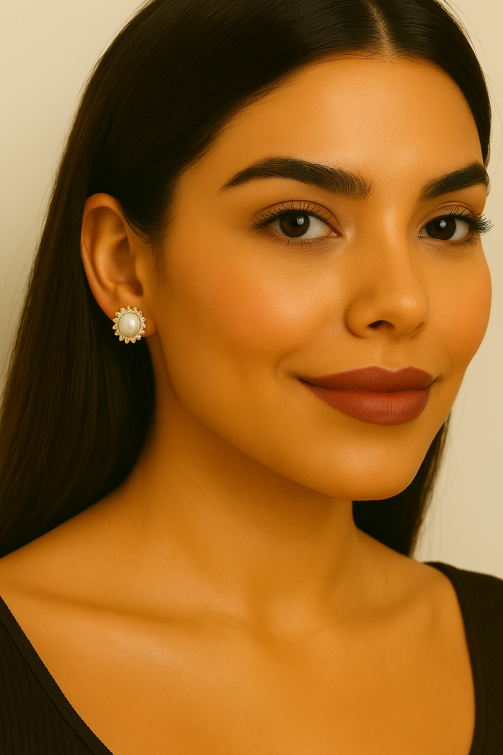 14KT Gold Eden Aurelia Pearl Blossoms