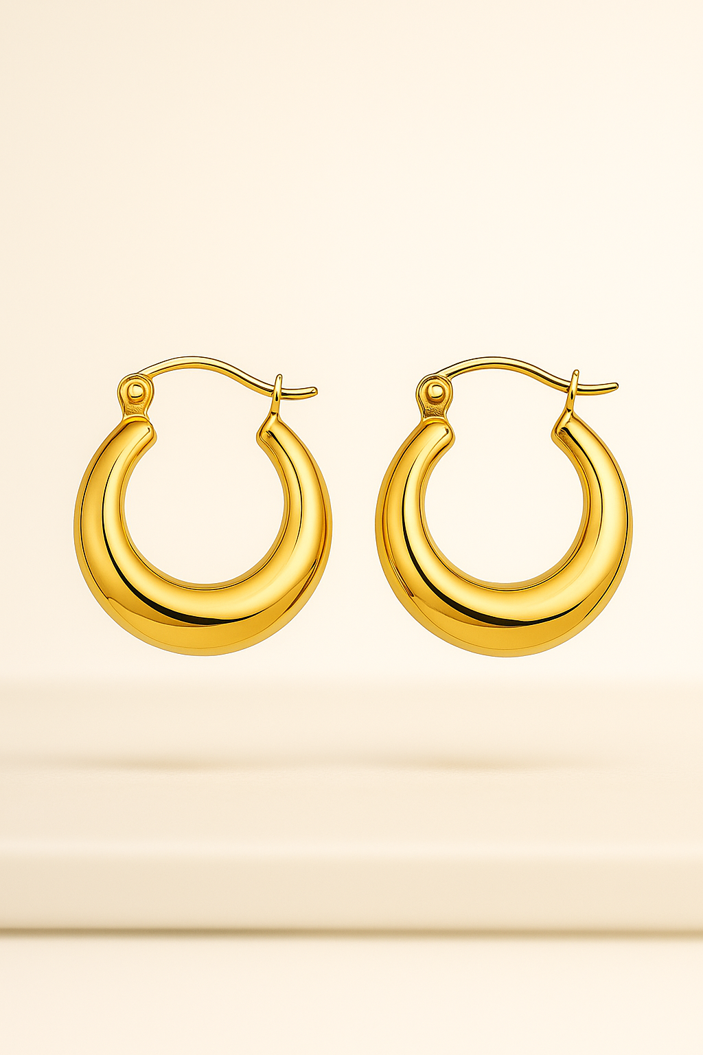 14kt Gold Eden Honeydrop Heirloom Hoops