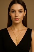 14KT Gold Cross Pendant with Jesus Figure – Fine Catholic Religious Necklace