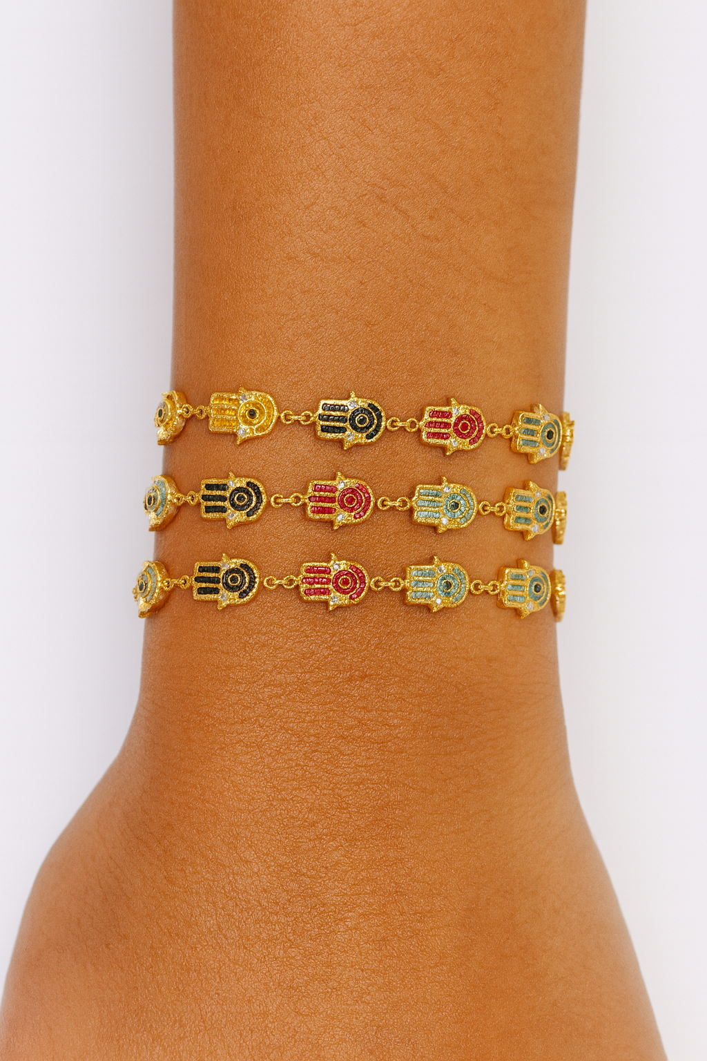 Eyes Wide Open Bracelet - 14KT Gold