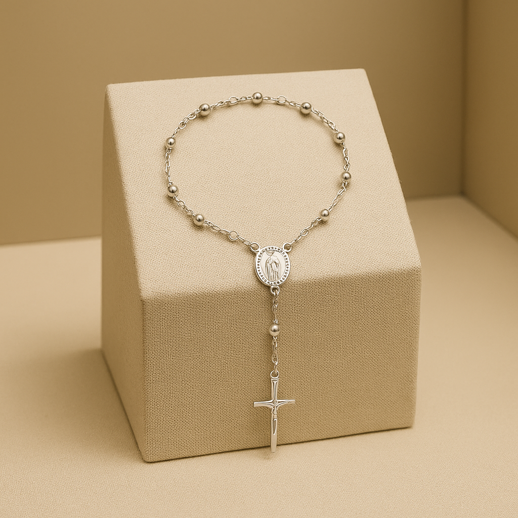 In Good Faith Bracelet - 14KT White Gold