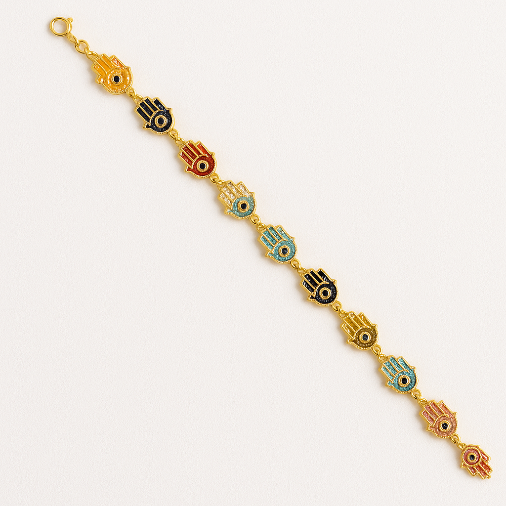 Eyes Wide Open Bracelet - 14KT Gold